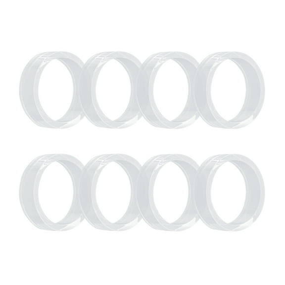Jesscasday 4Pcs/8Pcs Auxiliary Rings Silicone Motion Control Rings Precision Assist Rings