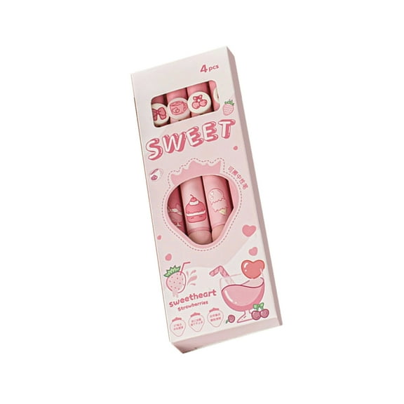 Jesscasday 4Pieces Erasable Gel Pen Retractable Gel Pen 0.5mm Quick Drying for Writing