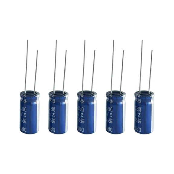 Jesscasday 5PCS 2.5V 5.0F Automotive Super Capacitors Instantly Power Supply Seamlessly Switching For Dashcams Emergency Recording
