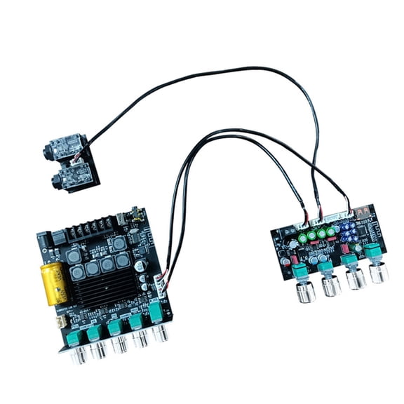 Jesscasday 8-36V Upgraded Karaoke Reverberation Board Microphone Singing DSP Mixing Reverberation Board Preamplifier Module