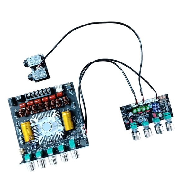Jesscasday 8-36V Upgraded Karaoke Reverberation Board Microphone Singing DSP Mixing Reverberation Board Preamplifier Module