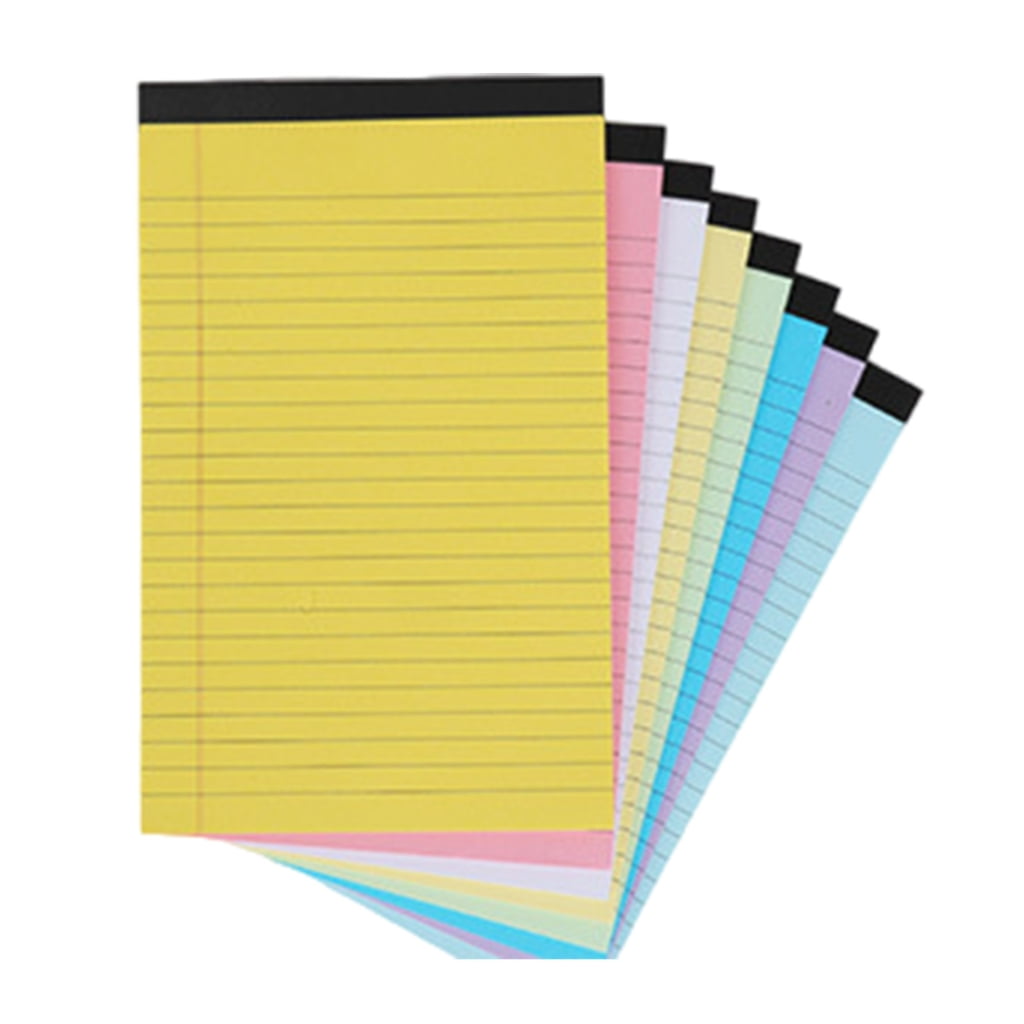Jesscasday 8 Pcs Small Notepads Pocket Notebook Memo Pads Tear Offs Notepads Lined Paper Pad