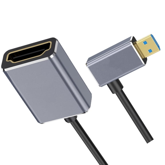 Jesscasday 8K60hz Ready Coaxial Camera Adapter Cable 2.1 Version Male Female Connection