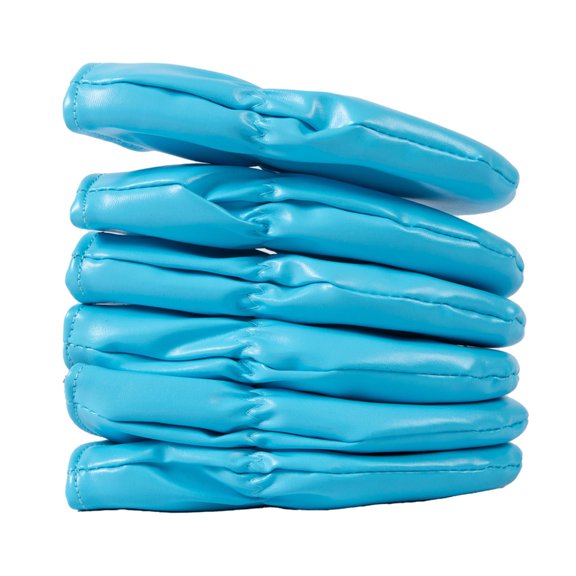 Jesscasday 8Pcs Golfs Club Head Cover Putter Protector PU Leather Golfs Iron Headcover