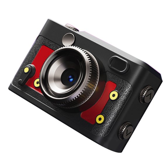 Jesscasday ABS Construction Digital Camera Reversible Screen 1080P For Users