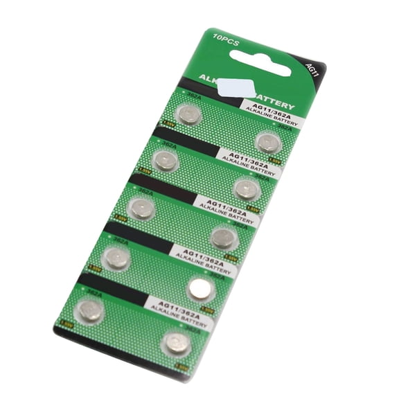 Jesscasday AG11 LR721 Button Cell Battery for Watches Remotes Long Lasting Power Battery