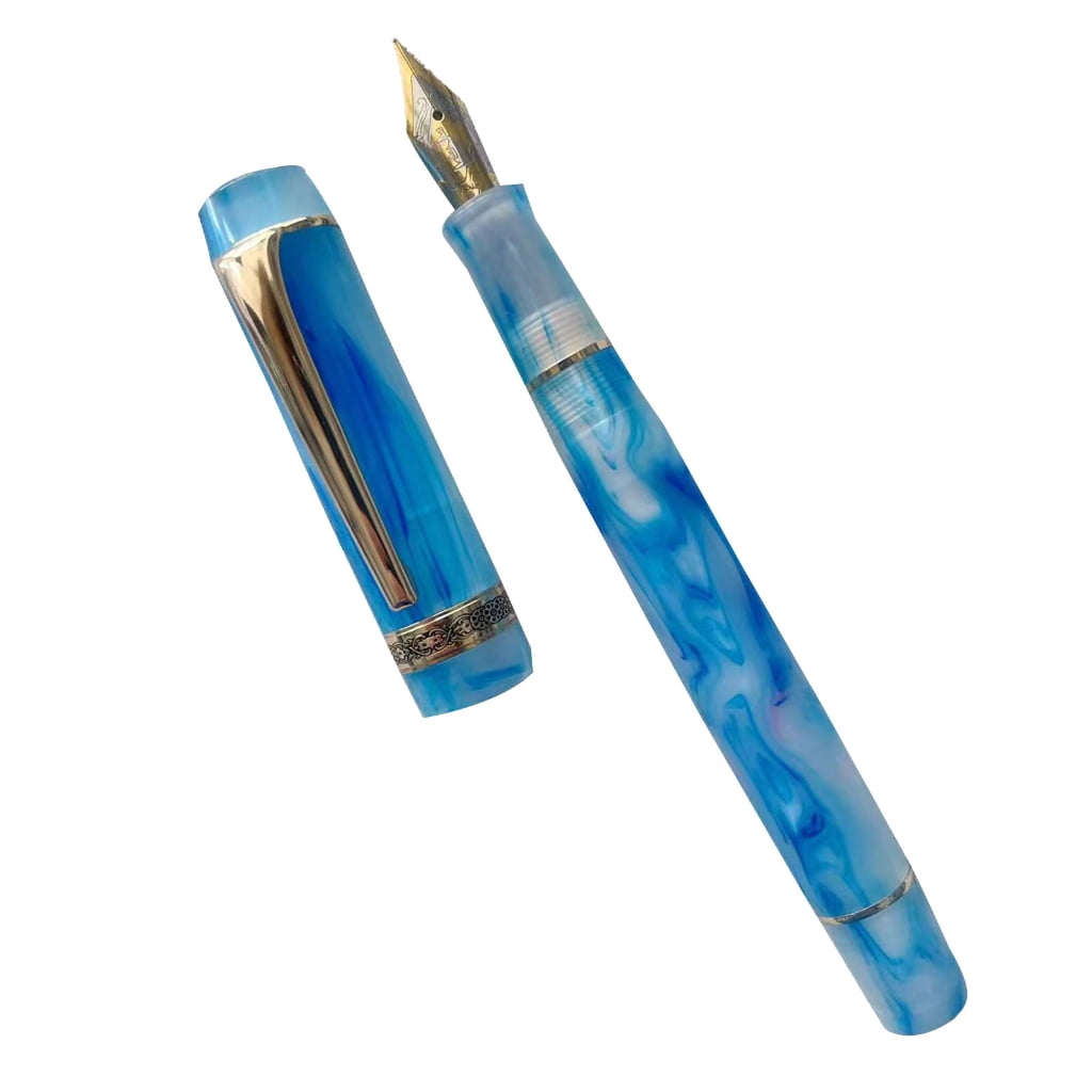 Jesscasday Acrylic Fountain Pen Writing Instrument for Students and Office Professionals
