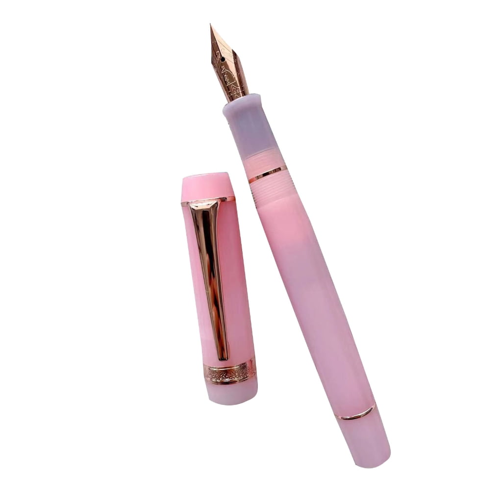 Jesscasday Acrylic Fountain Pen Writing Instrument for Students and Office Professionals