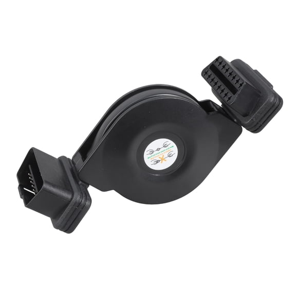 Jesscasday Adjustable Length OBD2 Extension Cable 16Pin Male To Female Flat Ribbon Connectors For Car Diagnostic Scanner GPSs Trackers