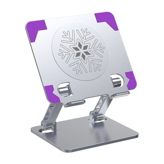 Jesscasday Adjustable Magnetic Cooling Pad Stand Aluminum Alloy Base For Secure Tablet Placement And Temperature Control