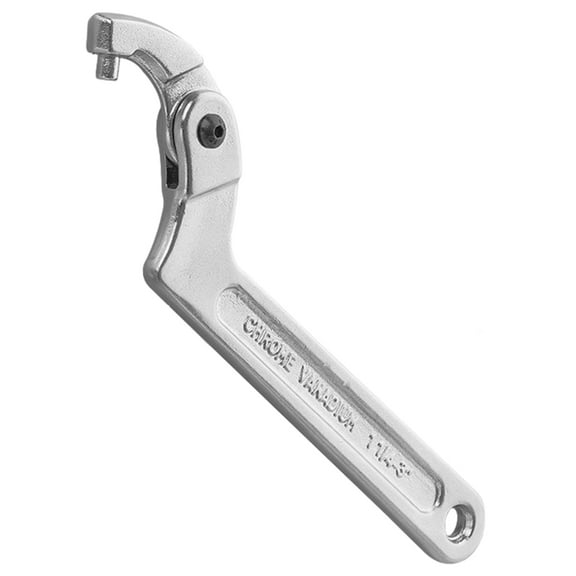 Jesscasday Adjustable Water Meter Wrench Hook Wrench C Spanner Remove Cover Wrench