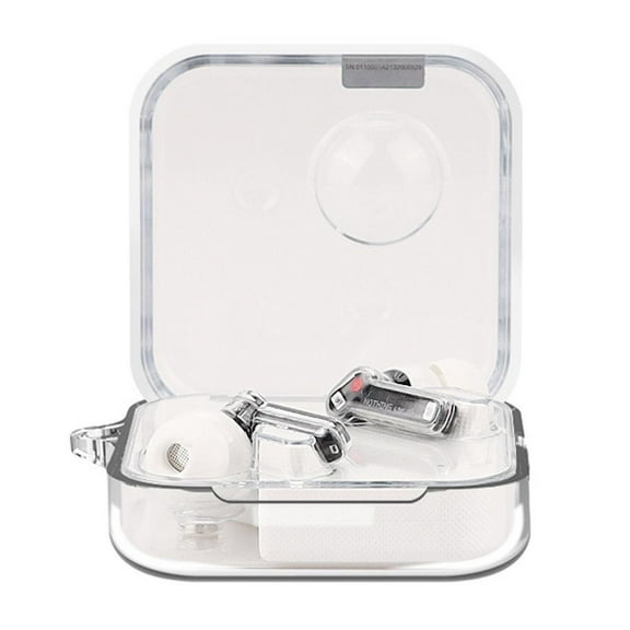 Jesscasday Anti-fall Charging Warehouse Soft Box Storage for Shell for Nothing Ear Transparent Washable Earphone for Case Pouch Wir