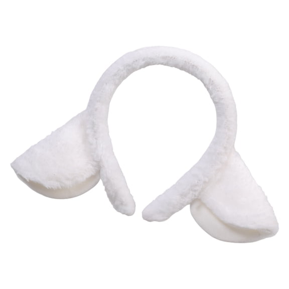 Jesscasday Anti-slip Girl Lamb Headbands Cartoon Animal Hairband Furry Hair Hoop Makeup