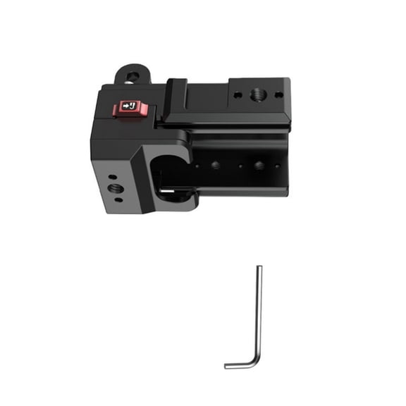 Jesscasday Bike Mount For Action Camera Aluminum Shockprood Stabilized 360 degree Rotations And Quick Release For Cycling