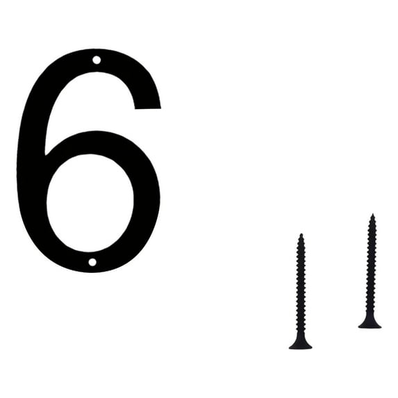 Jesscasday Black Floating Houses Number,Modern Houses Number for Outside,Home Address Number for Outdoor Garage Gate Street Wall