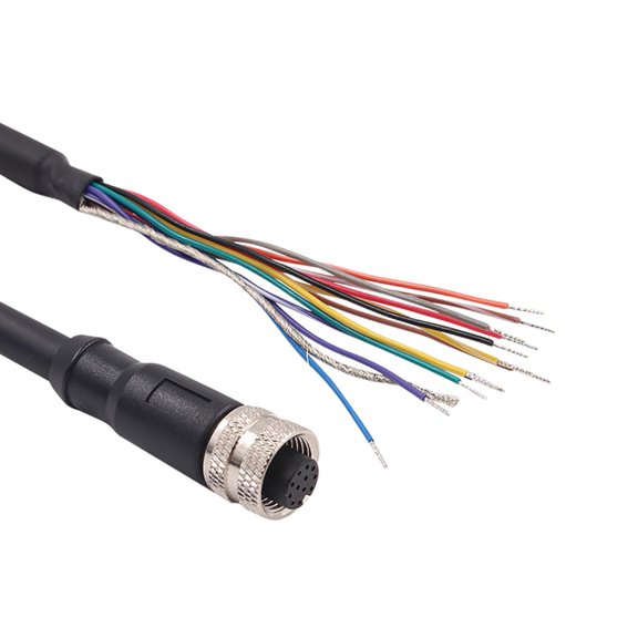 Jesscasday CCB-PWRIO-02 Camera Triggering Power Cord Energy Transfer Power Supply Cable Replacement for Industrial Camera