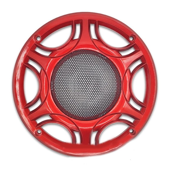 Jesscasday Car Grille Protector 6inch Universal Ceiling Speaker Grill Mesh Cover Enclosure Net Subwoofer Grill Circle Guard