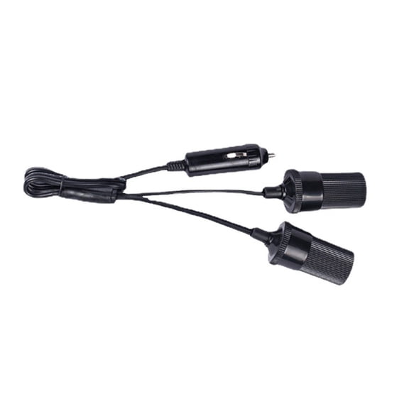 Jesscasday Car Mounted 1 to 2 Cigarette Lighter Charger Adapter HighPower 180W 12v 24v