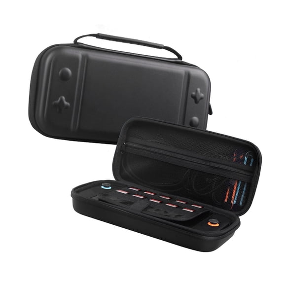 Jesscasday Carrying Case Storage Box with Card Slot and Handle for NS2 Console Case