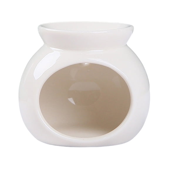 Jesscasday Ceramics Tealight Candle Holder Porcelain Essential Oil Burners Diffuser Furnaces Candle Wax Melt Warmer for Home Office