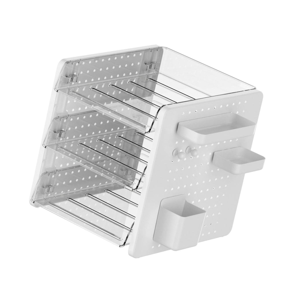 sayeec clearance desktop 3 tier file letter tray... Jesscasday Clear Acrylic Desk Organizer Stackable Letter Tray With Pen ...