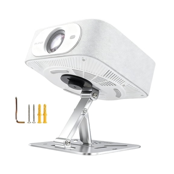 Jesscasday Collapsible Metal Projector Bracket 11lb Weight Capacity Tool Less Installation