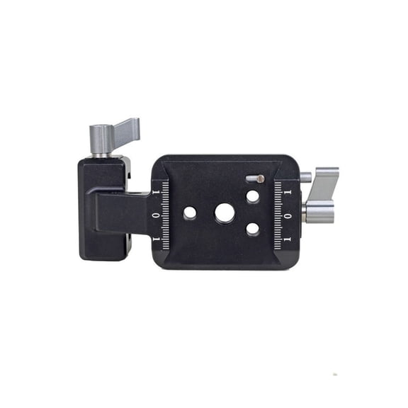 Jesscasday Compact Aluminum Alloy Stabilizer Mount Stand Vertical Shoot Adapter Quick Installation For Camera Stabilization Systems
