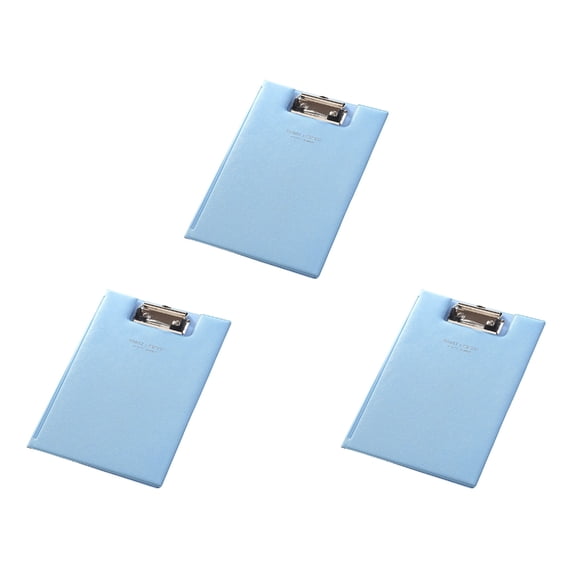 Jesscasday Conference Folder with Clipboard Folding Clipboard with Clear Internal Pocket