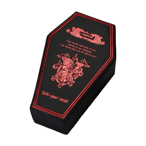 Jesscasday Creative Coffin Design Jewelry Organizers Perfect For Goth Fashion Enthusiasts Gifts