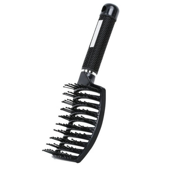 Jesscasday Curved Vented Brush Anti-Static Comb Wet Dry Hair Hairdressing Styling Tools for Men Women Salon Home Use