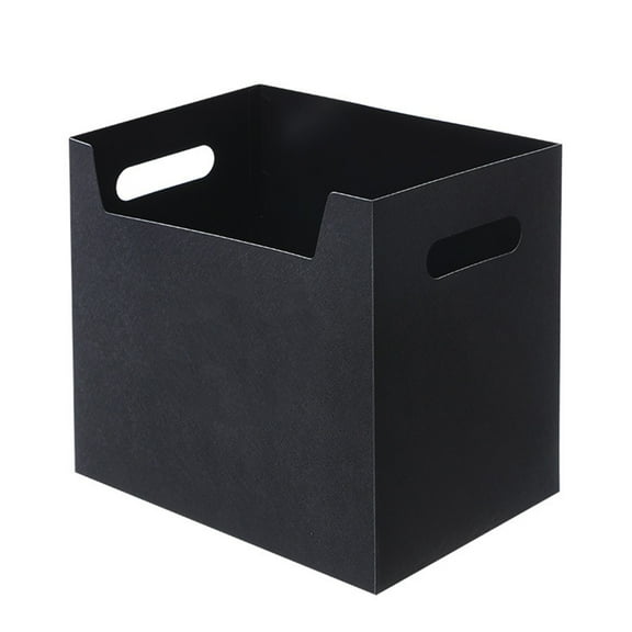 Jesscasday Desktop File Organizers File Holder Box Large Capacity File Storage Solution File Box File Holder Stand for Office Home