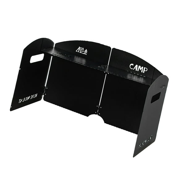 Jesscasday Detachable Gas Stove Windshield Rain Screen Camp Gears Portability Wind Barrier