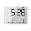 Large LED Digital Wall Clock with Temperature, Date & Humidity Display ...