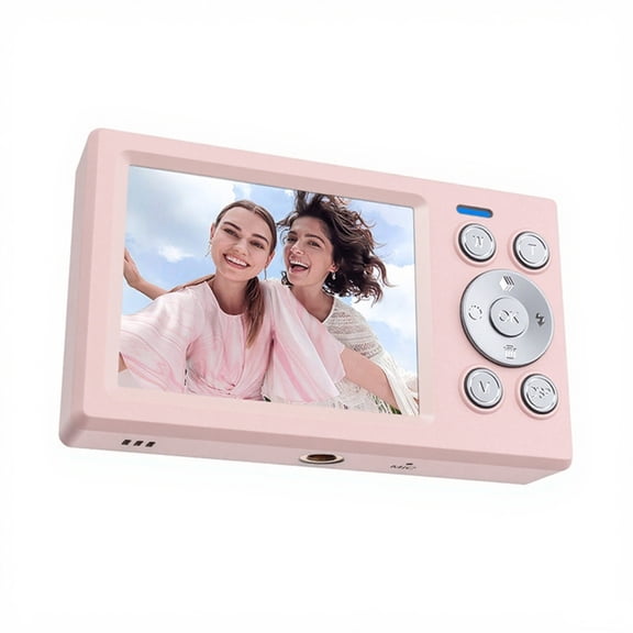 Jesscasday Double Screen Camera 5000W Imaging 16x Digital Zoom Student Travel Camera