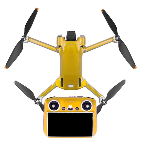 Jesscasday Drone Protective PVC Stickers for Mini 3 Pro Aircraft & Remote Control Decals Cover Skin Sticker Drone Accessories