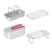 Jesscasday Durable High Temperatures Resistant Cooking Box for Steaming and Rice for Travel