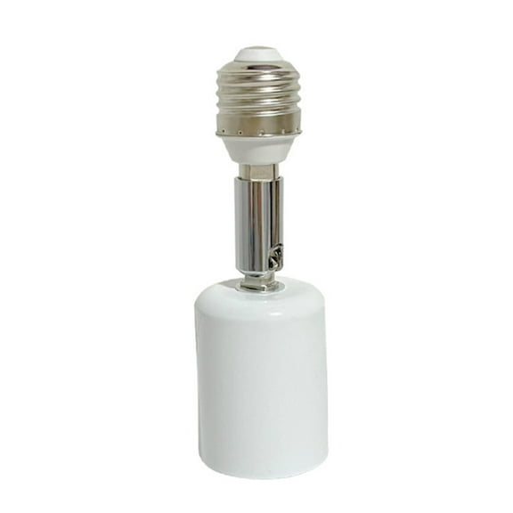 Jesscasday E27 Bulb Socket Extender for Ceiling Outdoor 90° Vertical 360 Degree Rotation 150W LED Halogen Heat Lamp Compatibility