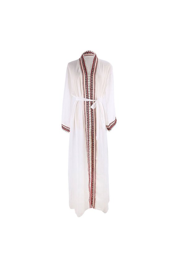 Elegant Over Size Cardigan Beach Caftan Women Girl Sexy Macrame Loose Bathing Suit for Summer Water Park Universal Size
