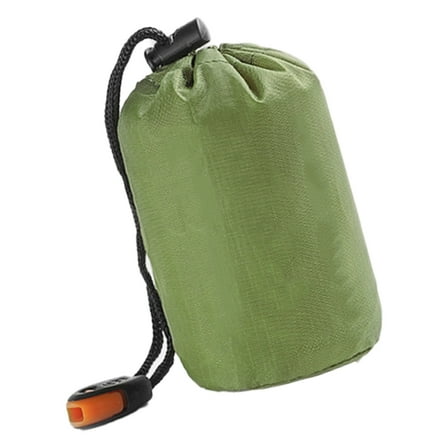 Jesscasday Emergency Bivvy Bag Aluminum Film Sleeps Bag Warm Tube Tent Survival Bivvy Bag