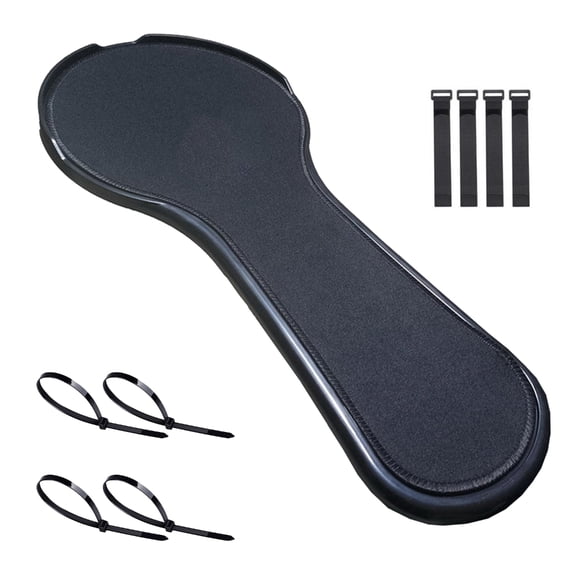 Jesscasday Ergonomic Chair Mounted Mouse Armrest Tray Wrist Support Mouse Pad