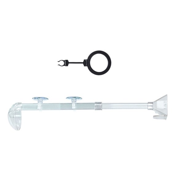 Jesscasday Extendable Feeding Stick Suit Fish Tanks Feeding Tool Thickened Water Fish Feeders