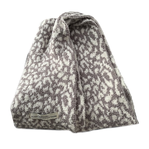 Jesscasday Fashionable Leopards Print Scarf Breathable Moisture Wicking Neckerchief