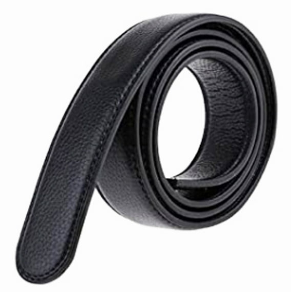 Jesscasday Fashionable Men's Belt with Automatic Buckle Birthday Present Gift