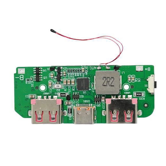 Jesscasday Fast Chargers Module Powerbanks Board 22.5WCharging Module TFT Screen Display PD/VOOCMultiprotocols Compatibility