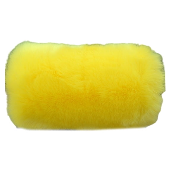 Jesscasday Faux Furs Hand Muff Adult Winter Warm Plush Hand Muffs Elegant Hand Muffs