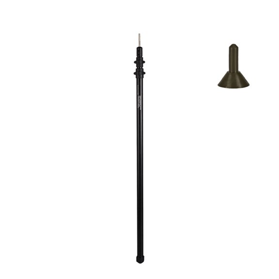 Jesscasday Folding Camping Tent Poles Telescopic Tent Poles Awnings Support Poles