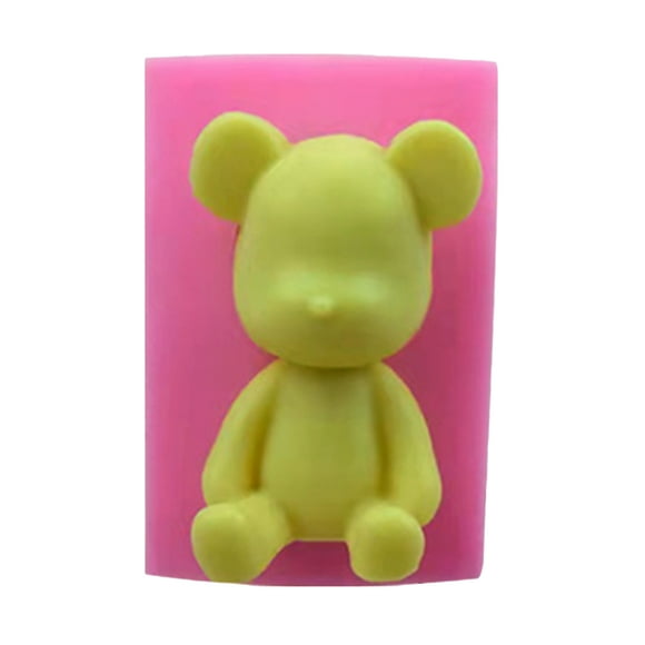Jesscasday Forest Animals Shape DIY Handmade Silicone Fondant Mold Exquisite Flower Chocolate Sugar Craft Paste Mold Candle Craft