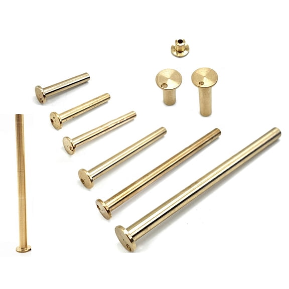Jesscasday Golf Brass Tip Weights Plug Insert Fit Carbon Wood Iron Steel Shafts for Golf