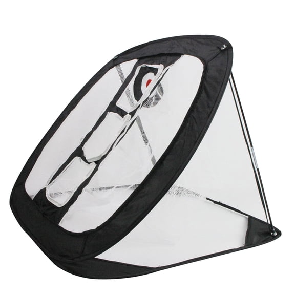 Jesscasday Golf Practice Training Driving Hit Net Cage Hitting Mat Ball for Indoor Outdoor