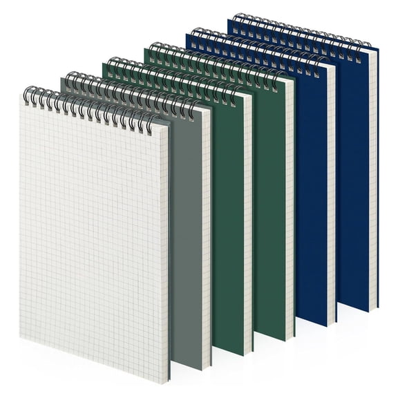 Jesscasday Gridded Notebooks Journal 8.26x5.8Inch For Writing Journaling Planning Sketching